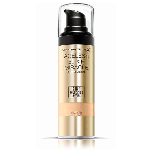 Max Factor Ageless Elixir Miracle Foundation 60 Sand