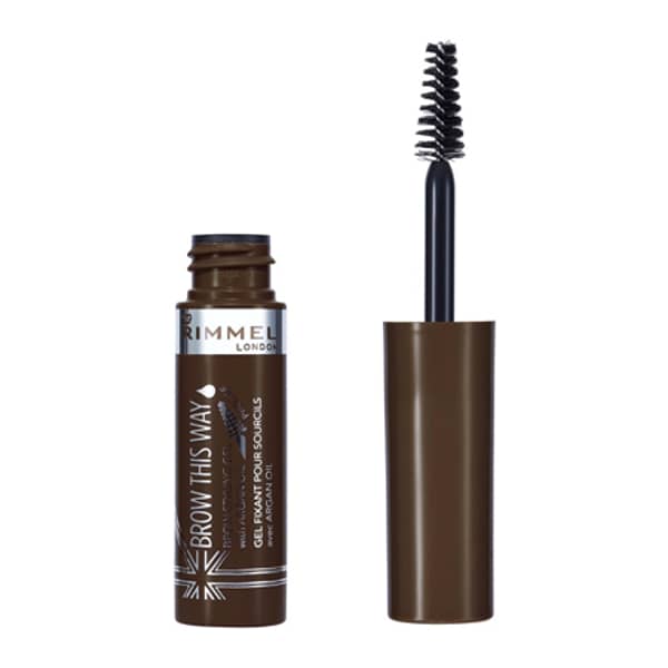 Rimmel London 8003 Brow This Way Eyebrow gel with Argan Oil Dark Brown Rimmel London 8003 Brow This Way Eyebrow gel with Argan Oil Dark Brown