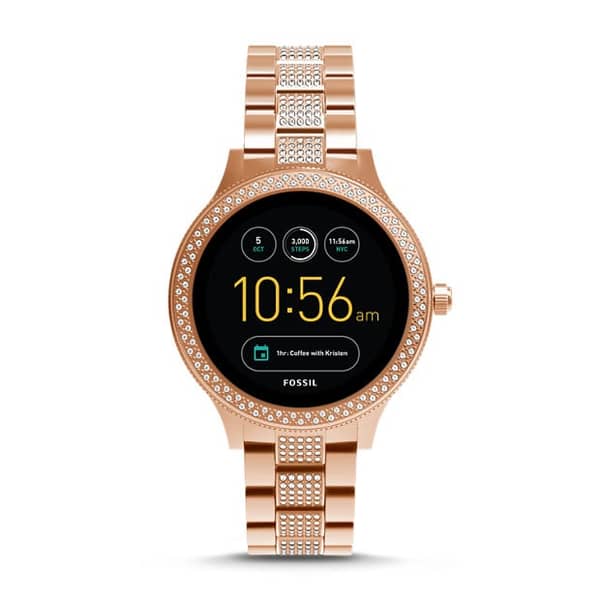 Buy Fossil FTW6008 Gen Smartwatch – Q Venture Rose Gold-Tone