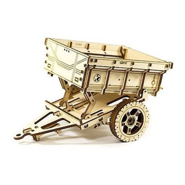 Wooden City Trailer 3D Mechanical Model