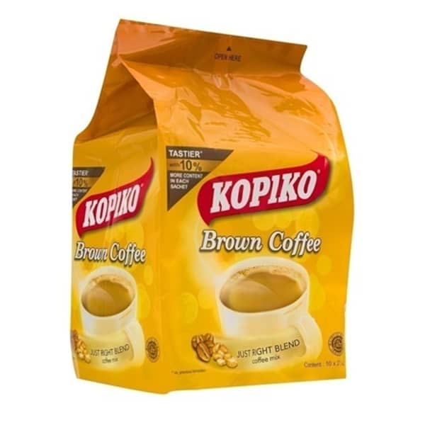 KOPIKO BROWN COFFEE 3 IN 1 - 10X27.5G KOPIKO BROWN COFFEE 3 IN 1 - 10X27.5G
