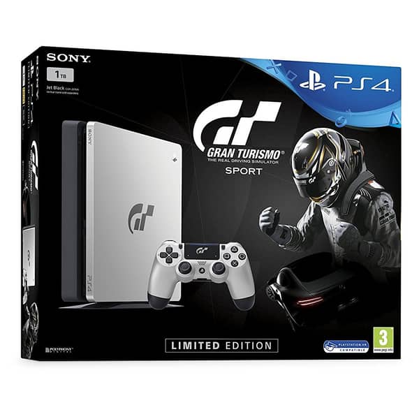 Sony PS4 Pro Console 1TB Black With Gran Turismo Sport Limited Edition Game + 3 Month Membership Playstation Plus Sony PS4 Pro Console 1TB Black With Gran Turismo Sport Limited Edition Game + 3 Month Membership Playstation Plus