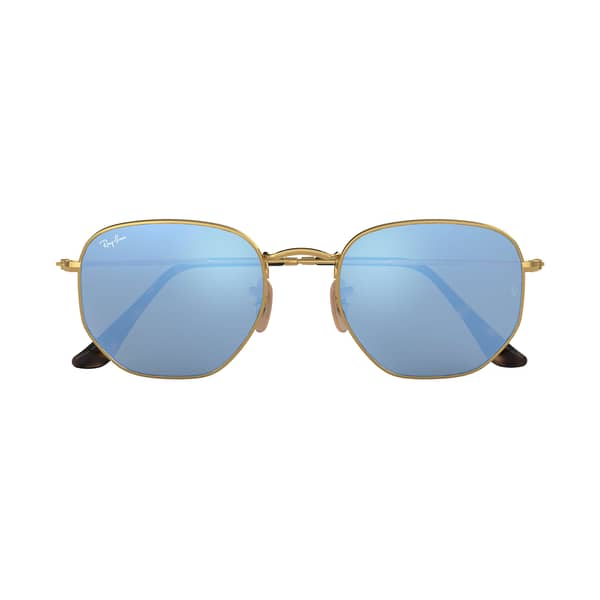 Ray-Ban Hexagonal Gold Sunglasses Unisex RB3548N 001/90 Ray-Ban Hexagonal Gold Sunglasses Unisex RB3548N 001/90