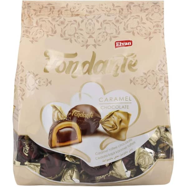 Elvan Fondante Caramel Toffee Chocolate 500 gm