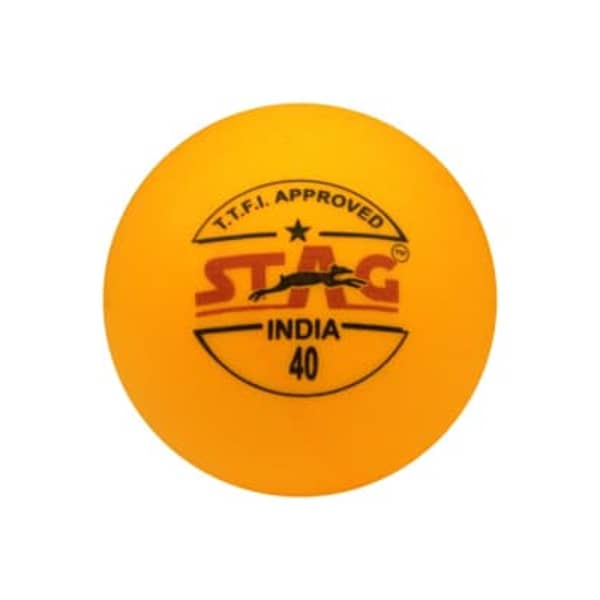 Stag Table Tennis Ball One Star - Pack Of 6 Stag Table Tennis Ball One Star - Pack Of 6