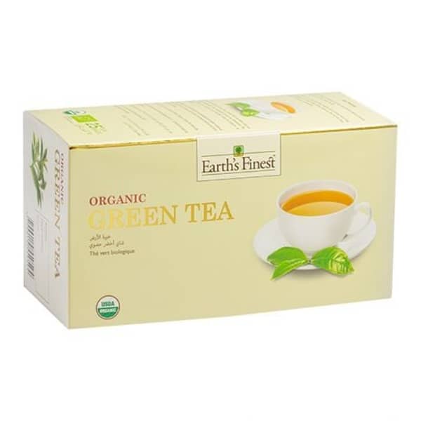 Earth's Finest Organic Green Tea (25 bags) 37.5g Earth's Finest Organic Green Tea (25 bags) 37.5g