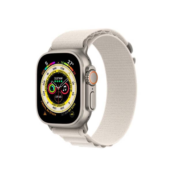 Green Lion Ultra Series High-Strength Watch Strap for Apple Watch 42mm/44mm/45mm/49mm- White Green Lion Ultra Series High-Strength Watch Strap for Apple Watch 42mm/44mm/45mm/49mm- White