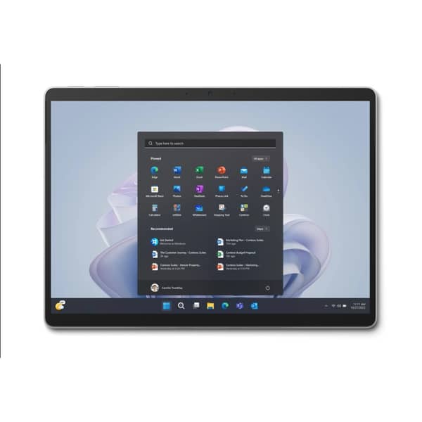 Microsoft Surface Pro 9 12th Gen / Core i7-1255U/ 13inch / 512GB SSD / 16GB RAM / Intel Iris Xe Graphics / Win11 Pro / Platinum / International Version- [QIY-00007]