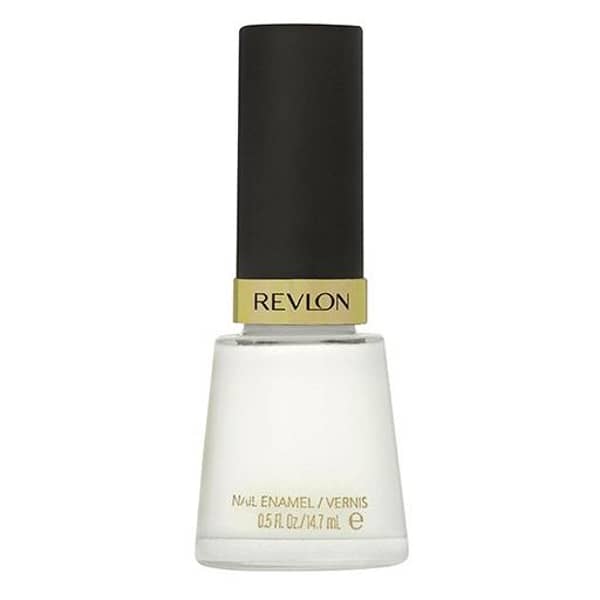 Revlon Nail Polish White On White 050