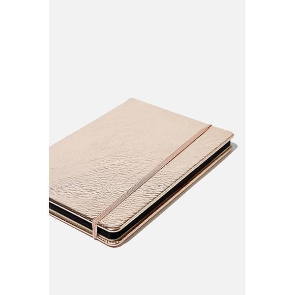 TYPO A5 Dot Buffalo Journal-Rose Gold TYPO A5 Dot Buffalo Journal-Rose Gold