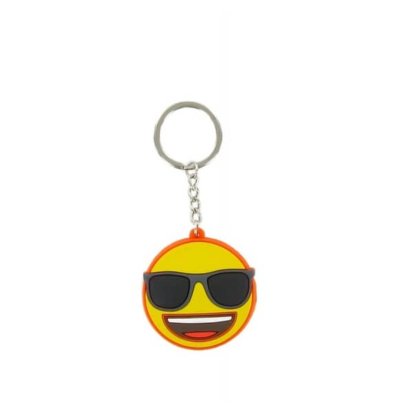Comansi Emoji Sunglasses Face Keychain E10006 Comansi Emoji Sunglasses Face Keychain E10006