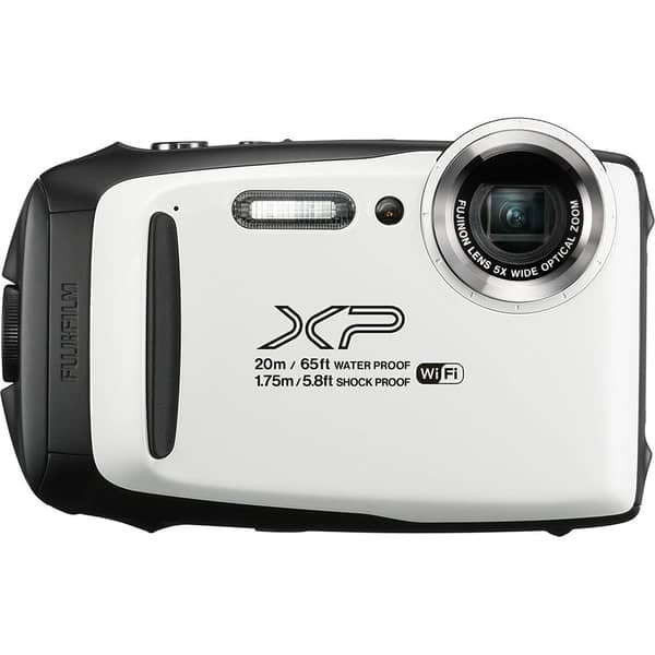 Fujifilm XP Waterproof Action Camera White Fujifilm XP Waterproof Action Camera White