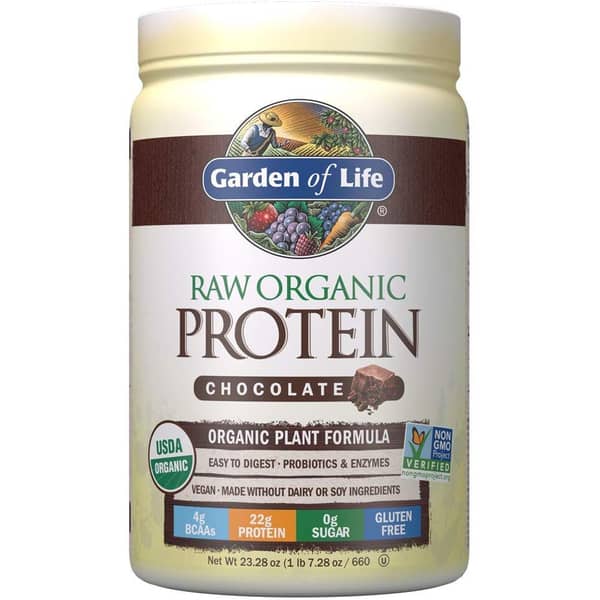 Garden Of Life Raw Organic Protein Powder Chocolate Cacao 660g Garden Of Life Raw Organic Protein Powder Chocolate Cacao 660g
