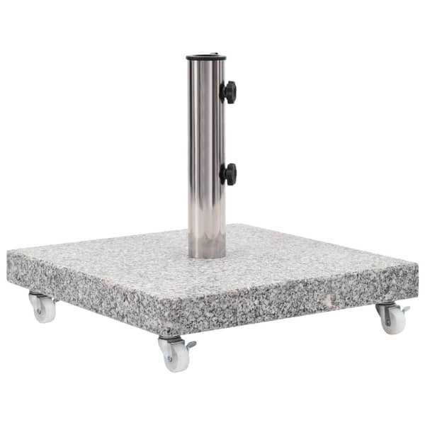 Vidaxl Parasol Base Granite 30 Kg Square Grey Vidaxl Parasol Base Granite 30 Kg Square Grey