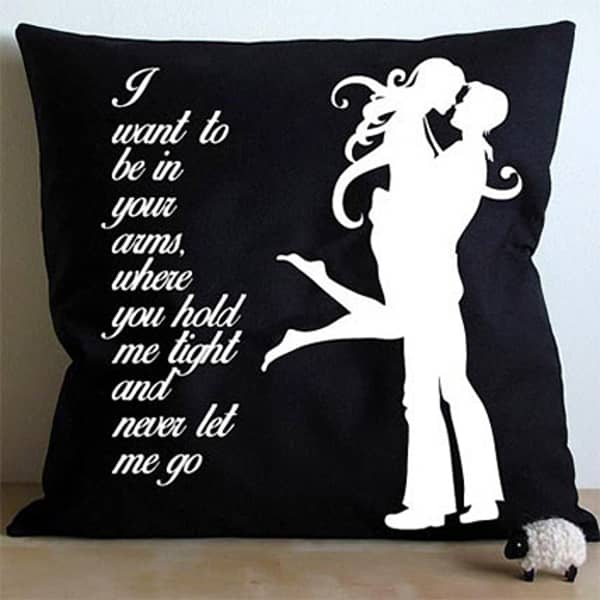 Cushion Printed Mad For Each Other Cushion Printed Mad For Each Other