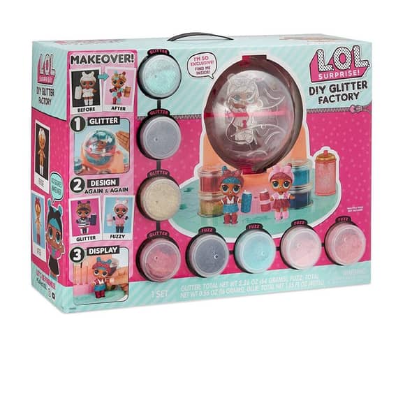 LOL Surprise DIY Glitter Factory With Doll Toy