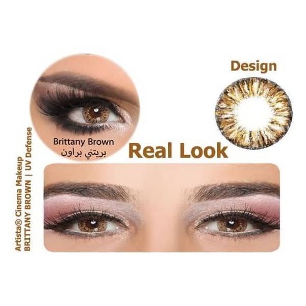 Artista Contact Lenses Brittany Brown