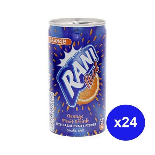 Rani Float Orange Fruit Drink 180ml Pack Of 24 Rani Float Orange Fruit Drink 180ml Pack Of 24