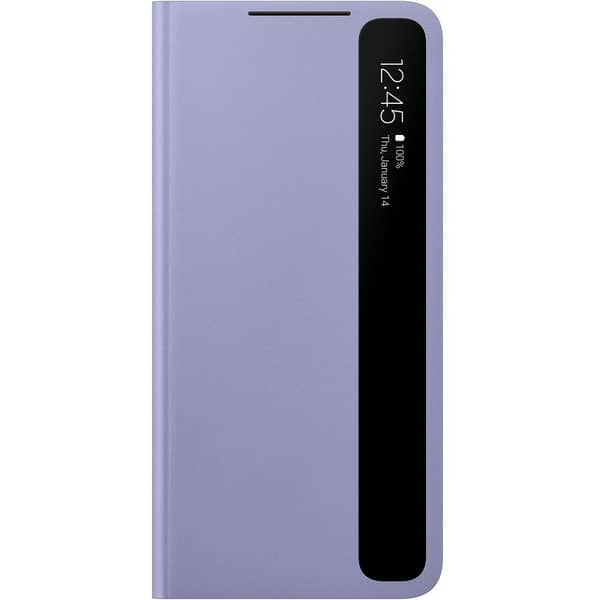Samsung Clear View Cover Violet Samsung S21 Samsung Clear View Cover Violet Samsung S21