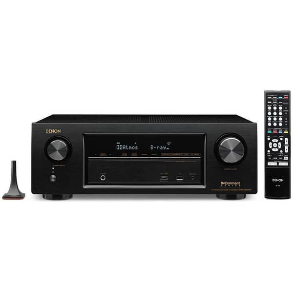 Denon AVRX3300W AV Receiver Black Denon AVRX3300W AV Receiver Black