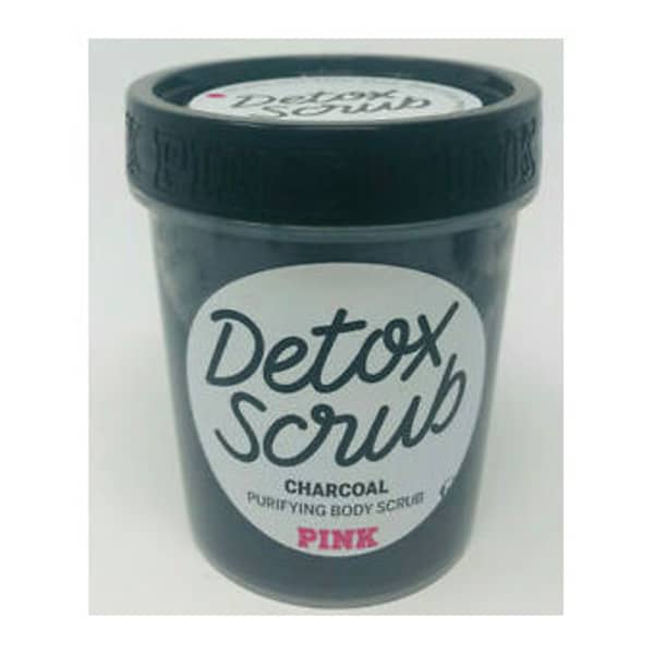 Victoria's Secret Pink Detox Scrub Charcoal Purifying Scrub 283g Victoria's Secret Pink Detox Scrub Charcoal Purifying Scrub 283g