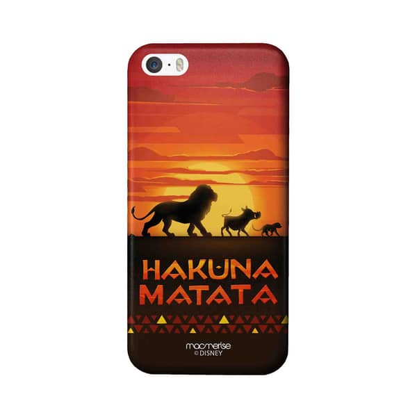 Macmerise Hakuna Matata - Sleek Phone Case For Iphone 5/5s Macmerise Hakuna Matata - Sleek Phone Case For Iphone 5/5s