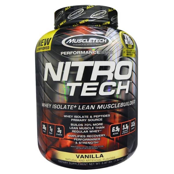 MuscleTech Nitro Tech Vanilla 5LB