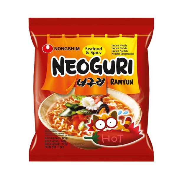Nongshim Neoguri Seafood Noodles 120gm
