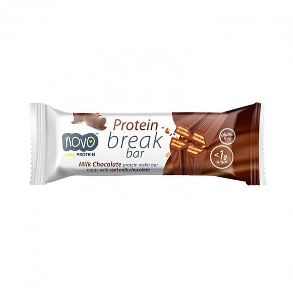 Novo Chocolate Protein Break Bar 21.5g Novo Chocolate Protein Break Bar 21.5g
