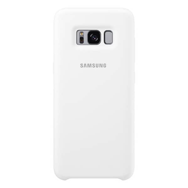 Samsung Silicon Back Case Silver For Galaxy S8