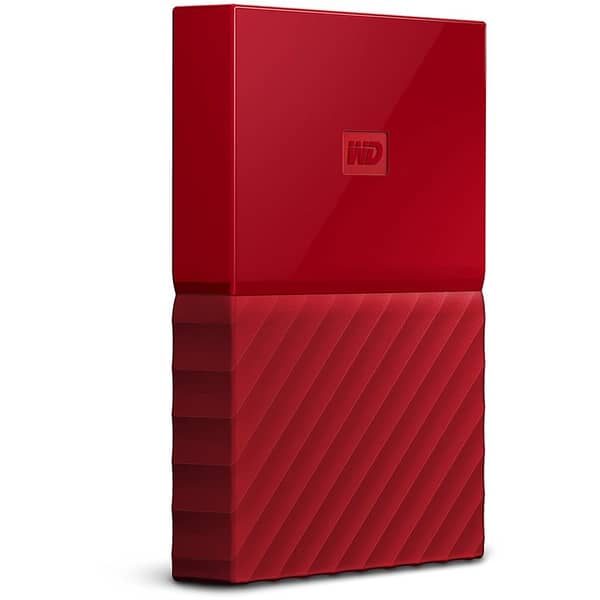 Western Digital WDBYNN0010BRD My Passport Hard Drive 1TB Red