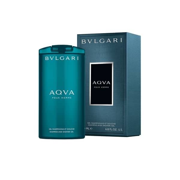 Bvlgari Aqva Pour Homme Shampoo & Shower Gel 200ml