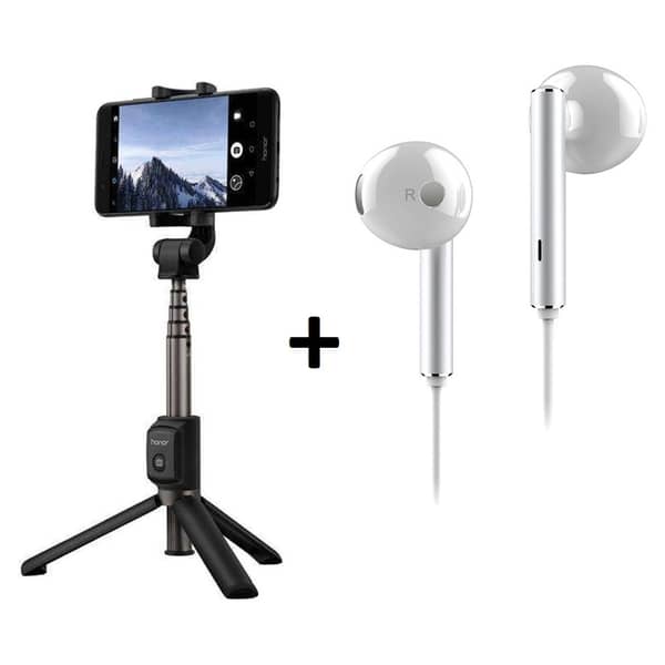 Huawei AF15 Tripod Selfie +AM116 Headset Bundle Offer