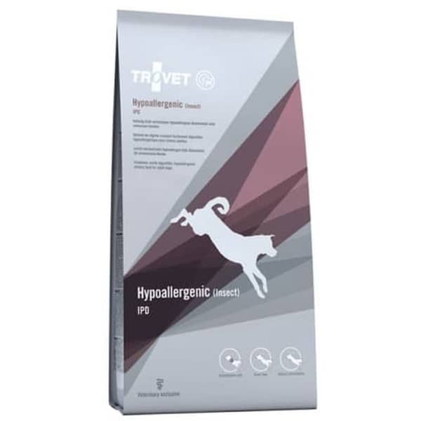 Trovet Hypoallergenic Insect Dog Dry Food 10Kgs