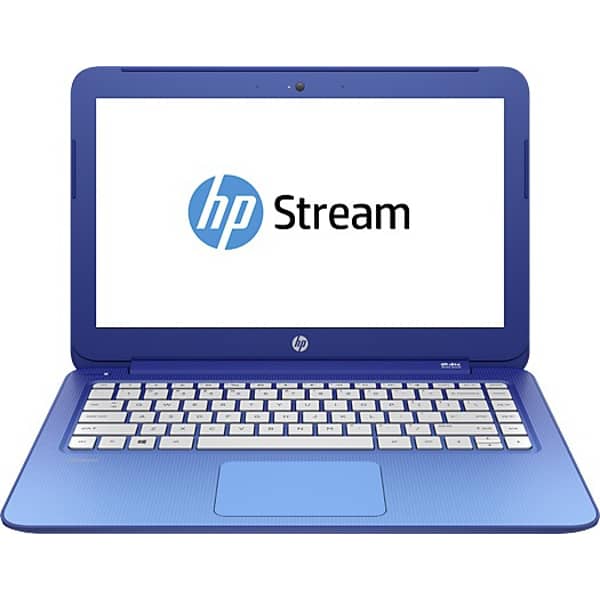 HP Stream 13-C100NE Laptop - Celeron 1.6GHz 2GB 32GB Shared Win10 13.3inch HD Blue