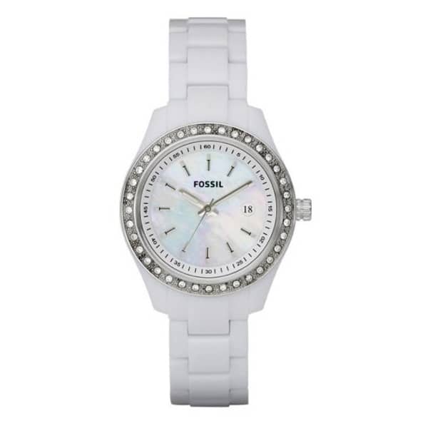 Fossil ES2437 Stella Mini Three Hand Resin band Watch for Women Fossil ES2437 Stella Mini Three Hand Resin band Watch for Women
