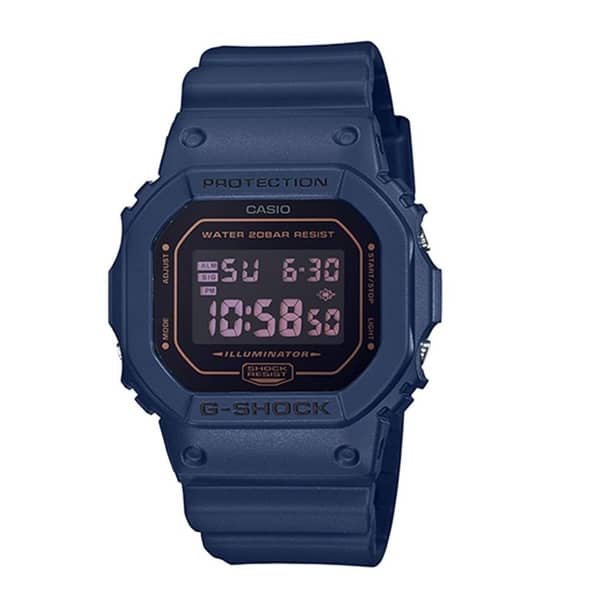 Casio G-Shock Blue Resin Men Watch DW-5600BBM-2