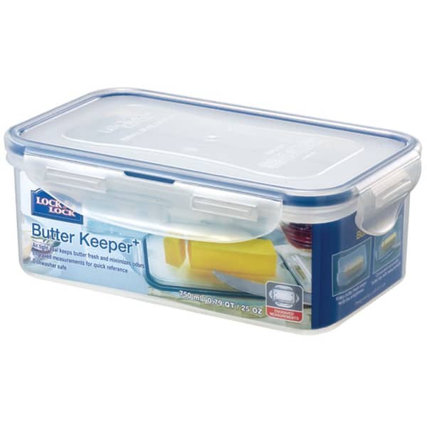 Lock & Lock Butter Container with Tray 750ml