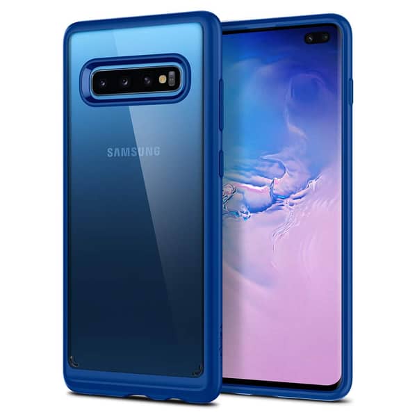 Spigen Ultra Hybrid Designed For Samsung Galaxy S10 Plus Case/cover - Prism Blue