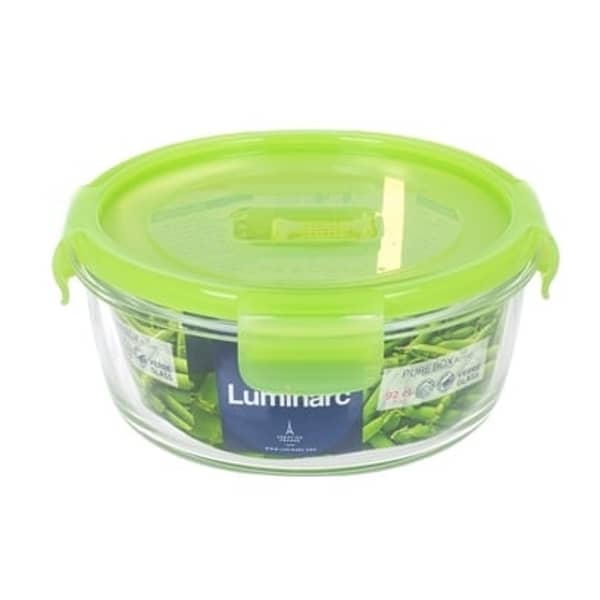 Luminarc N0928 Pure Box Round Active Green 920ml Luminarc N0928 Pure Box Round Active Green 920ml
