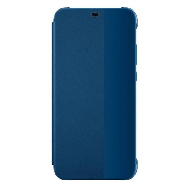 Huawei Leather Flip Case Blue For Nova 3e Huawei Leather Flip Case Blue For Nova 3e