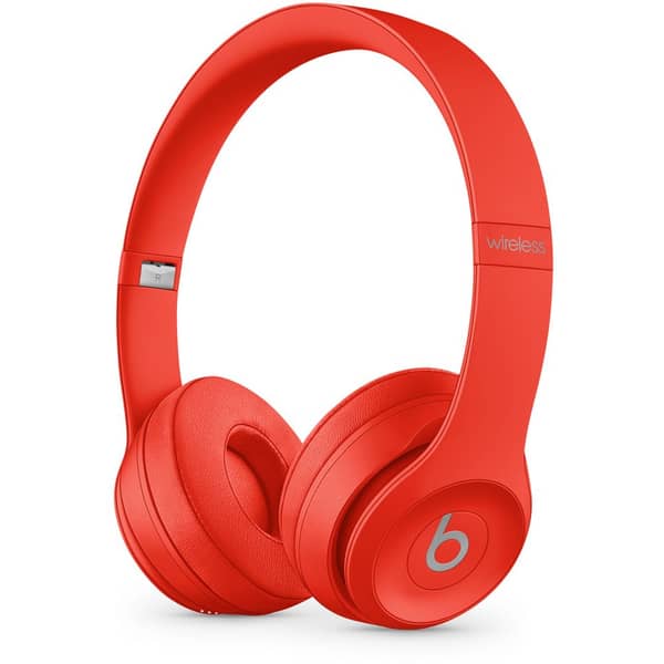 Beats MX472ZM/A Solo3 Wireless On Ear Headphone Red Beats MX472ZM/A Solo3 Wireless On Ear Headphone Red