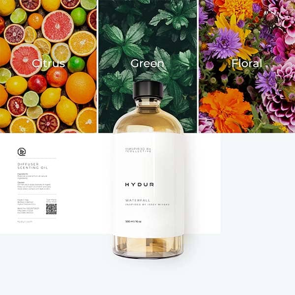 Hydur Waterfall Diffuser Scent Oil 500ml