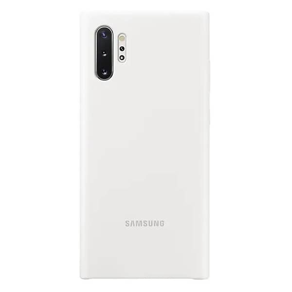 Samsung Note 10+ Silicone Cover - White Samsung Note 10+ Silicone Cover - White
