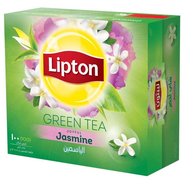 Lipton Green Tea Bags Jasmine 100 Bags 1.5g Lipton Green Tea Bags Jasmine 100 Bags 1.5g