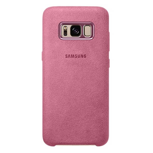 Samsung Alcantara Case Pink For Galaxy S8 EF-XG950APEGWW Samsung Alcantara Case Pink For Galaxy S8 EF-XG950APEGWW