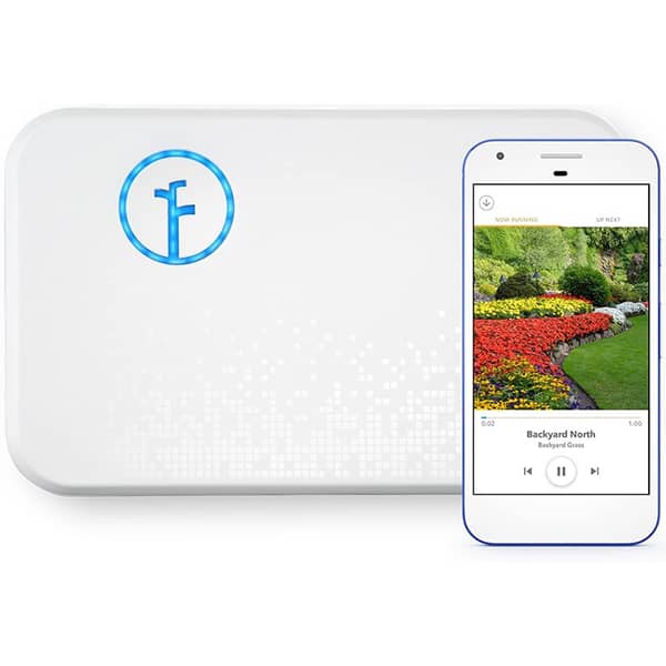 Rachio WiFi Smart Lawn Sprinkler Controller, 8-Zone 2nd Generation, Alexa and Apple HomeKit Compatible with Rain, Freeze and Wind Skip