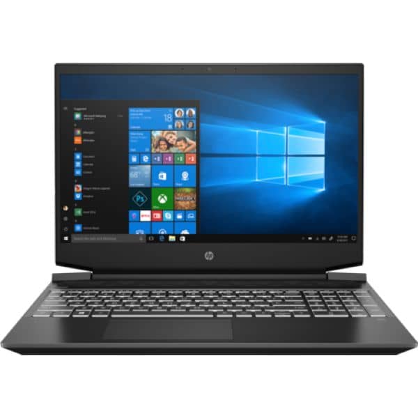 HP 15-EC2000NE Gaming Laptop - Ryzen 5 4GHz 16GB 1TB+256GB 4GB Win10 15.6inch FHD Black NVIDIA GeForce GTX 1650 English/Arabic Keyboard
