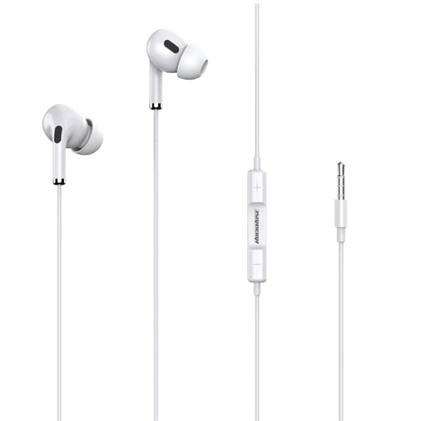 Rockrose RRWE16 Wired In Ear Earphones White Rockrose RRWE16 Wired In Ear Earphones White
