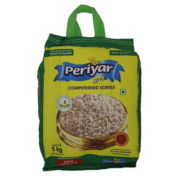 Periyar Long Grain Matta Rice 5kg